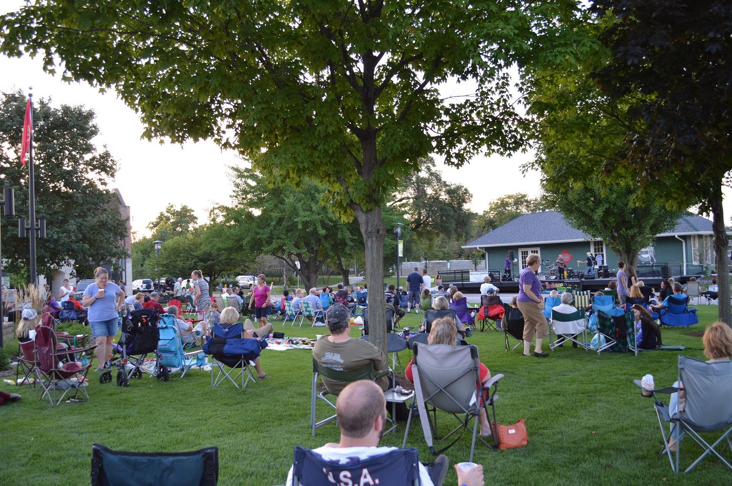 Community members packed Cortesi Veterans Memorial Park to enjoy Zydeco Voodoo Aug. 25, 2016.